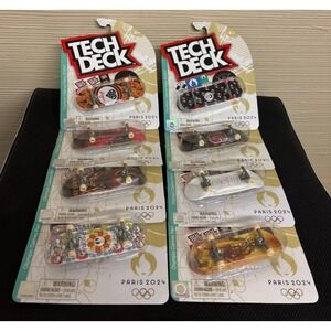 Tech Deck Paris Olympics 2024 SET OF 8